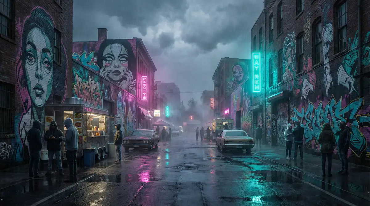 最近最新高清中文字幕mv - 雨夜壁画街